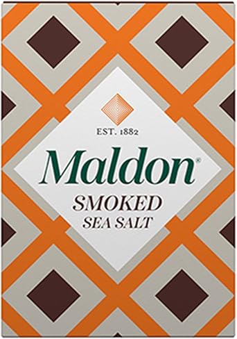 Maldon Smoked Sea Salt, 4.4 oz 125 g, British Saltwater Salt