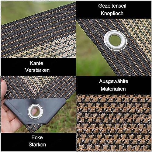 Filet d'ombrage imperméable pour bloquer la chaleur du soleil sur le balcon