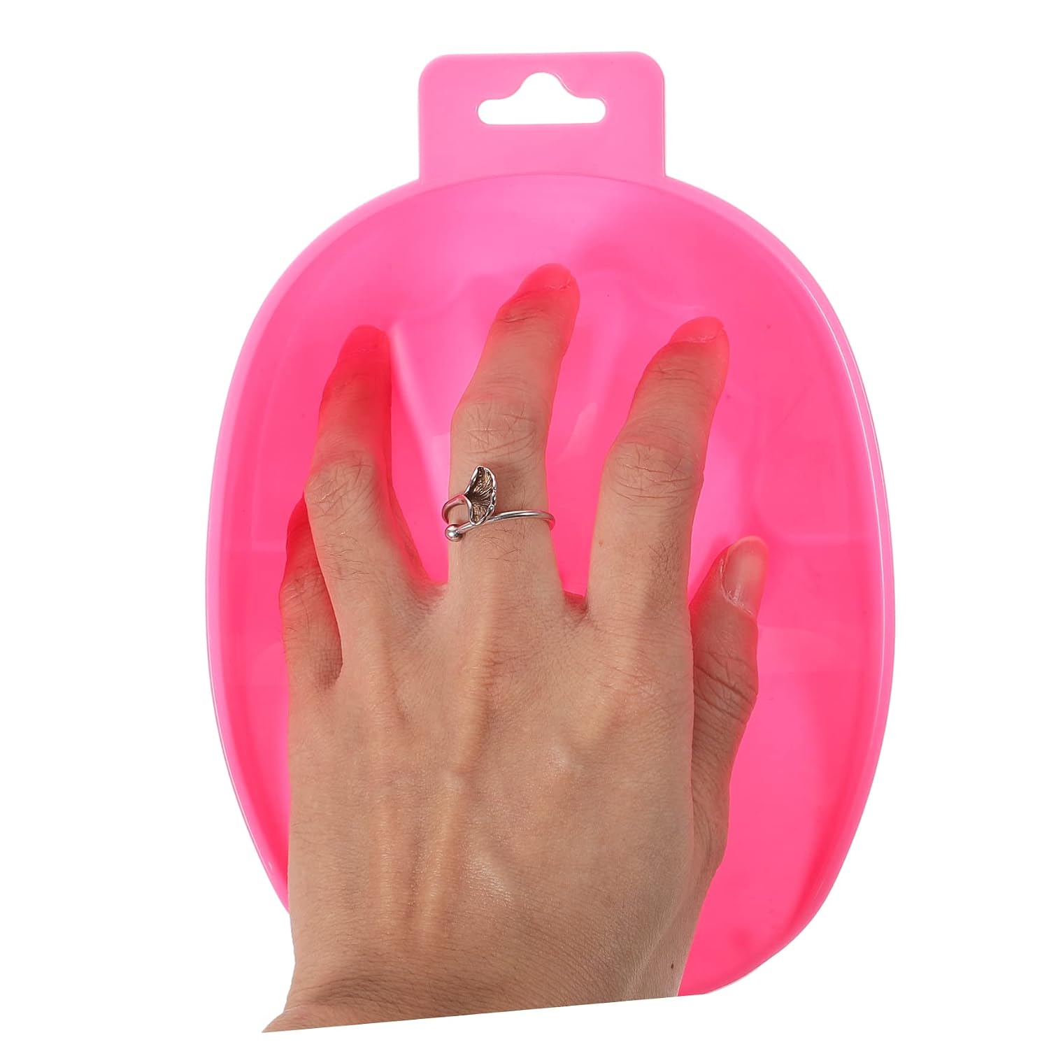 Ipetboom 2pcs Hand Soak Bowls Nail Polish Remover Tray Manicure Soak Bowl for Cuticle Softener
