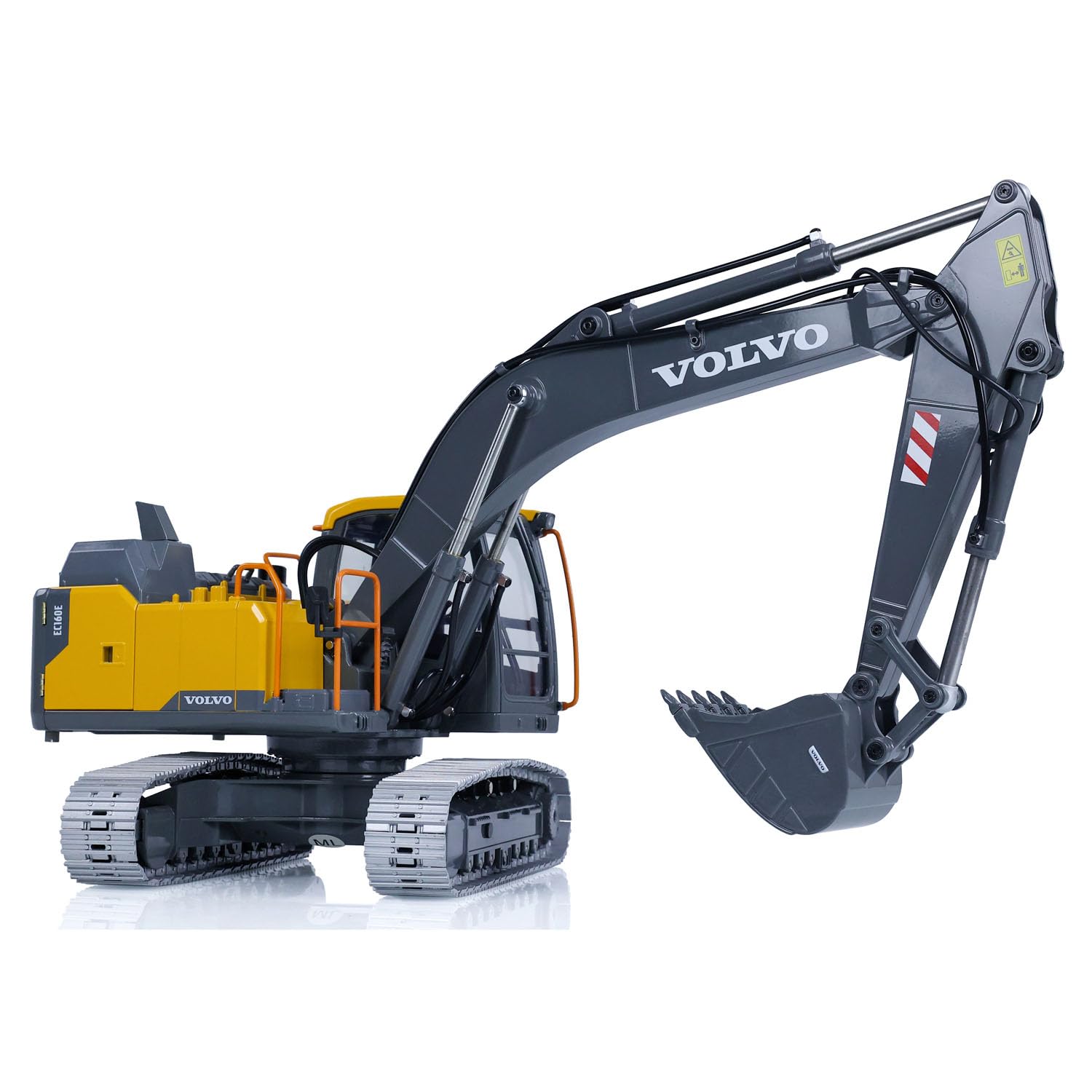 TOUCAN RC HOBBY 1: 14 RC Escavatore 2.4G RC Digger Double E E010 EC160E Full Alloy Metal Engineering Vehicle, IT in magazzino