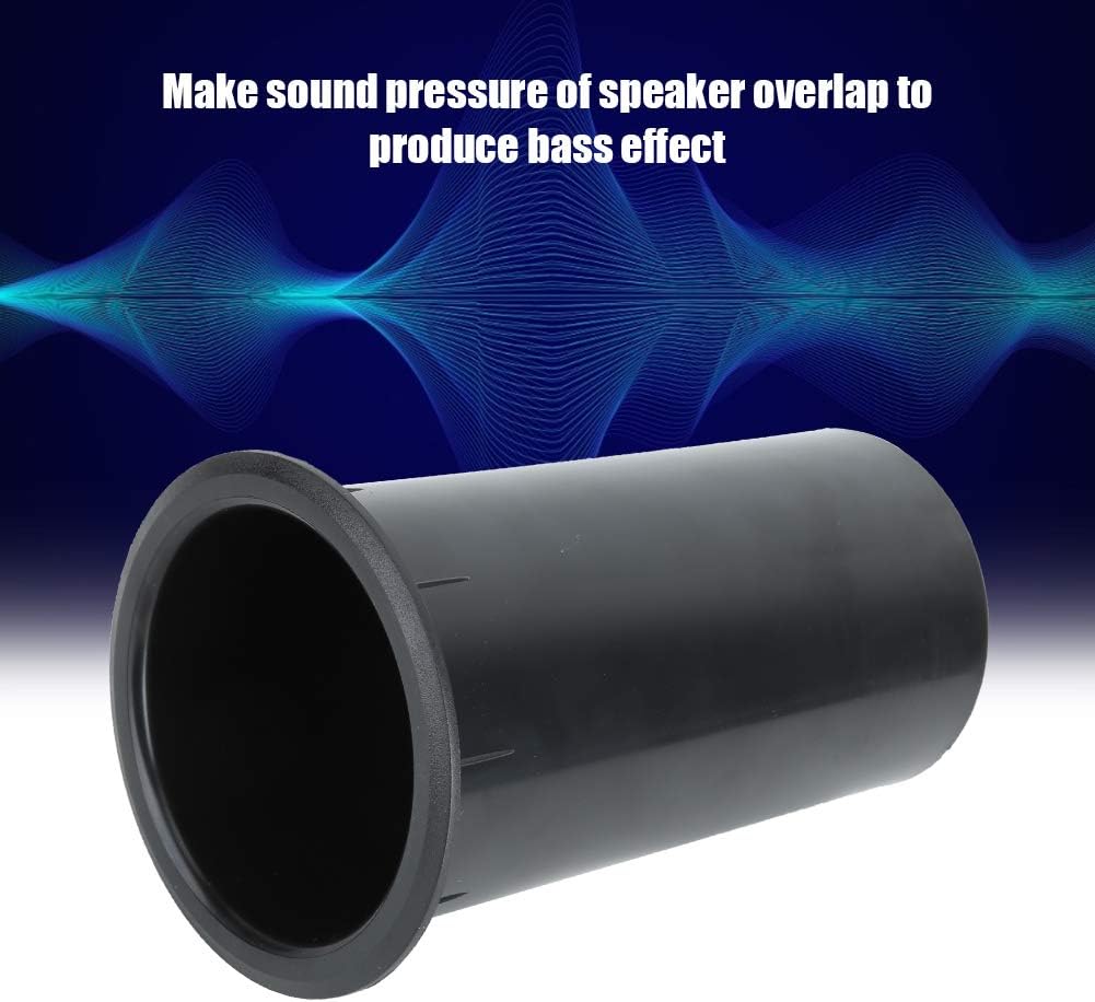 Speaker Port Tube, Smooth Inner Wall Bass Effect 6.02in Length Woofer Connector for 8-12inches Speakers