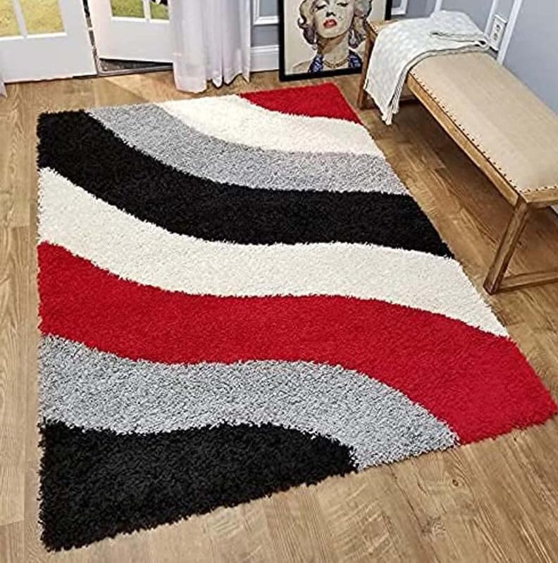 Image of F R Creation Bathmat Premium Microfiber Anti-Skid Washable and Quick Dry Italia Rug for Bathroom, Kitchen - Size (2X6 Feet Multi)
