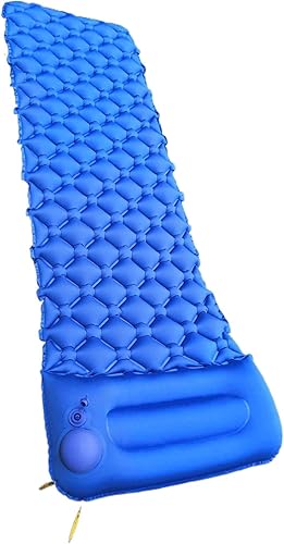ZSQZJJ Colchón inflable de camping portátil de inflado automático, colchón de aire a prueba de humedad, tapete de camping