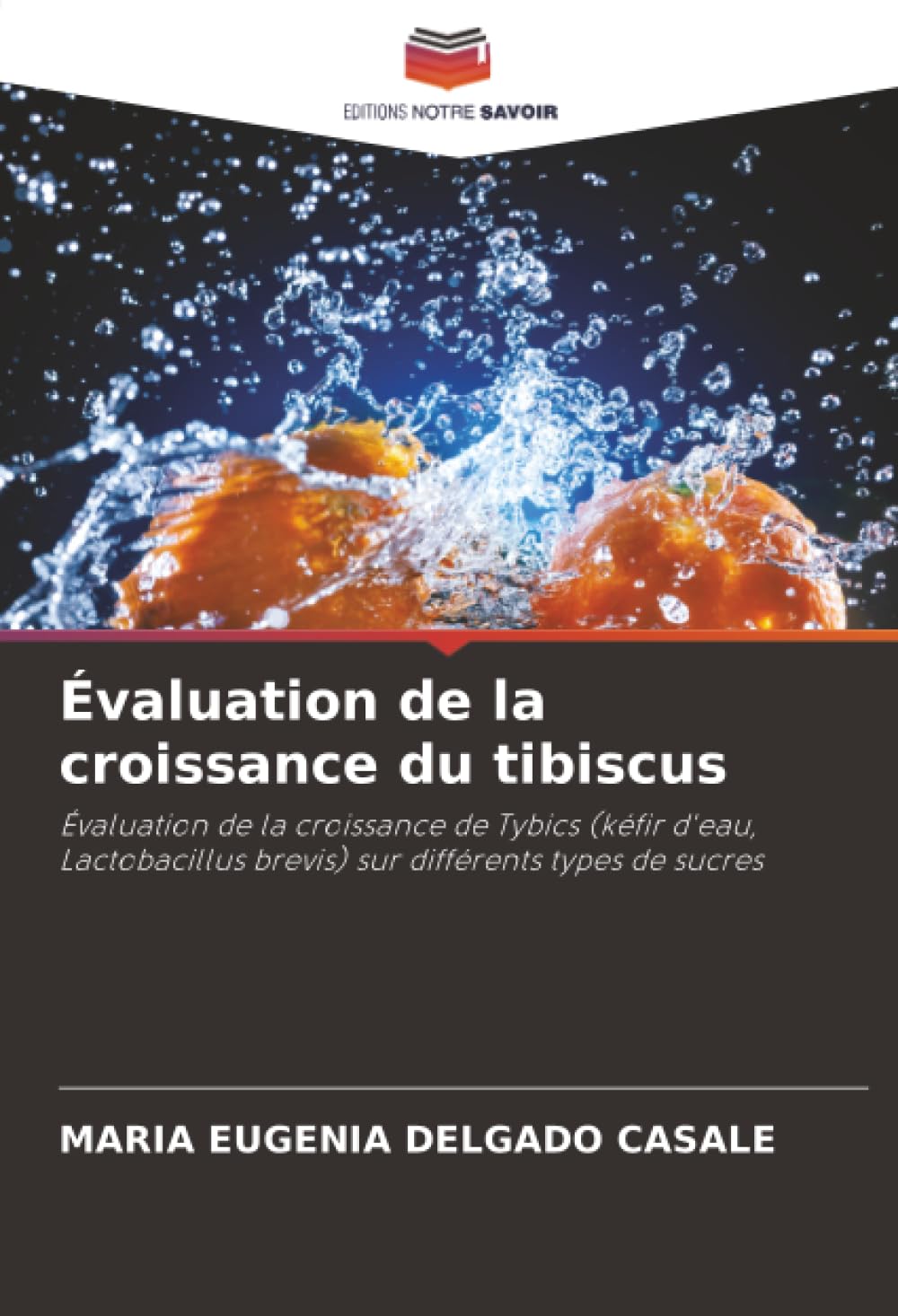Évaluation de la croissance du tibiscus: Évaluation de la croissance de Tybics (kéfir d'eau, Lactobacillus brevis) sur différents types de sucres
