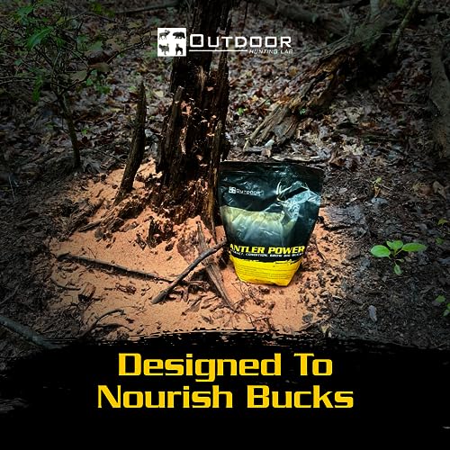 Outdoor Hunting Lab Antler Power Deer Mineral Powder, 5 lb – Chelated Vitamins & Minerals for Antler Growth, Buck Attractant - Thumbnail 5
