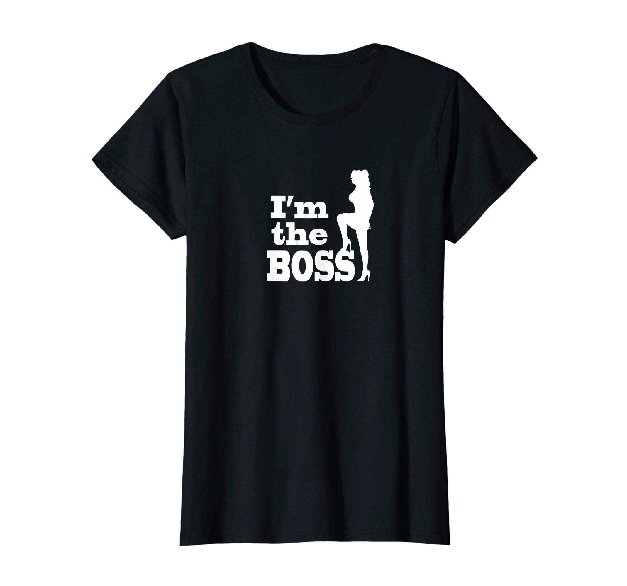 ParodyShirtsWomens "I'm The Boss" T-Shirt BDSM