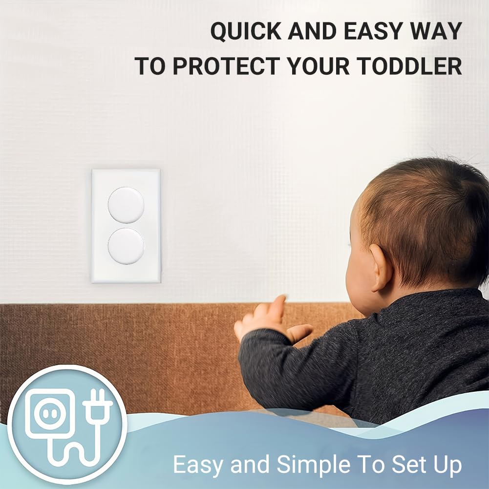 24 Pack Plug Socket Covers UK, Baby Child Safety Socket Covers - Image 4