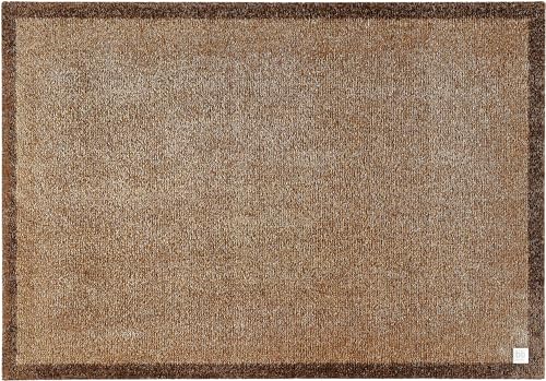 Barbara Becker Fußmatte Touch, Schmutzfangmatte waschbar, für Eingangsbereich Wohnungstür, Fußabstreifer, Türmatte, Braun, 67 x 110 cm Barbara Becker Fußmatte Touch, Schmutzfangmatte waschbar, für Eingangsbereich Wohnungstür, Fußabstreifer, Türmatte, Braun, 67 x 110 cm