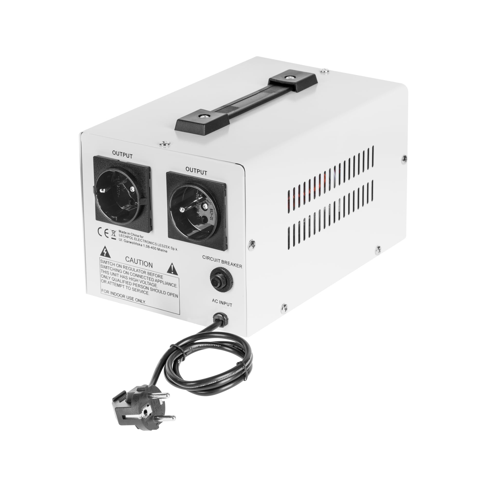Automatischer Spannungsregler KEMOT MSER-1000 (1000 VA, Servomotor)
