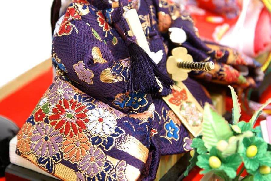 Amazon | 【雛人形】久月作 「よろこび雛」二人親王 パノラマ ガラス