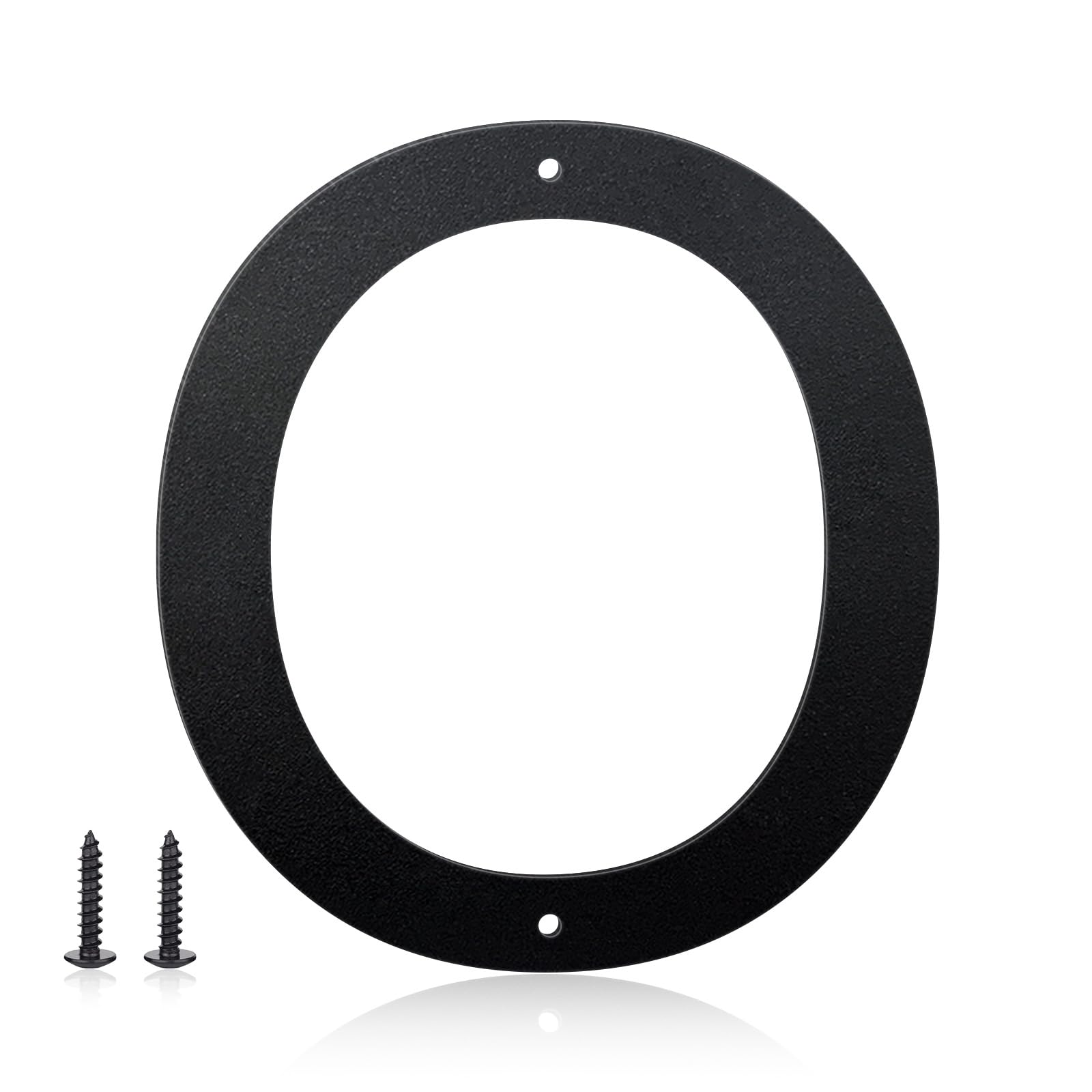 Photo 1 of 10 Inch House Numbers and Metal Letters for Outdoor Signs, House Numbers for Outside, Aluminum Address Letters and Numbers for Door, Mailbox, Garden, Perfect for Home or Office (Letter O)