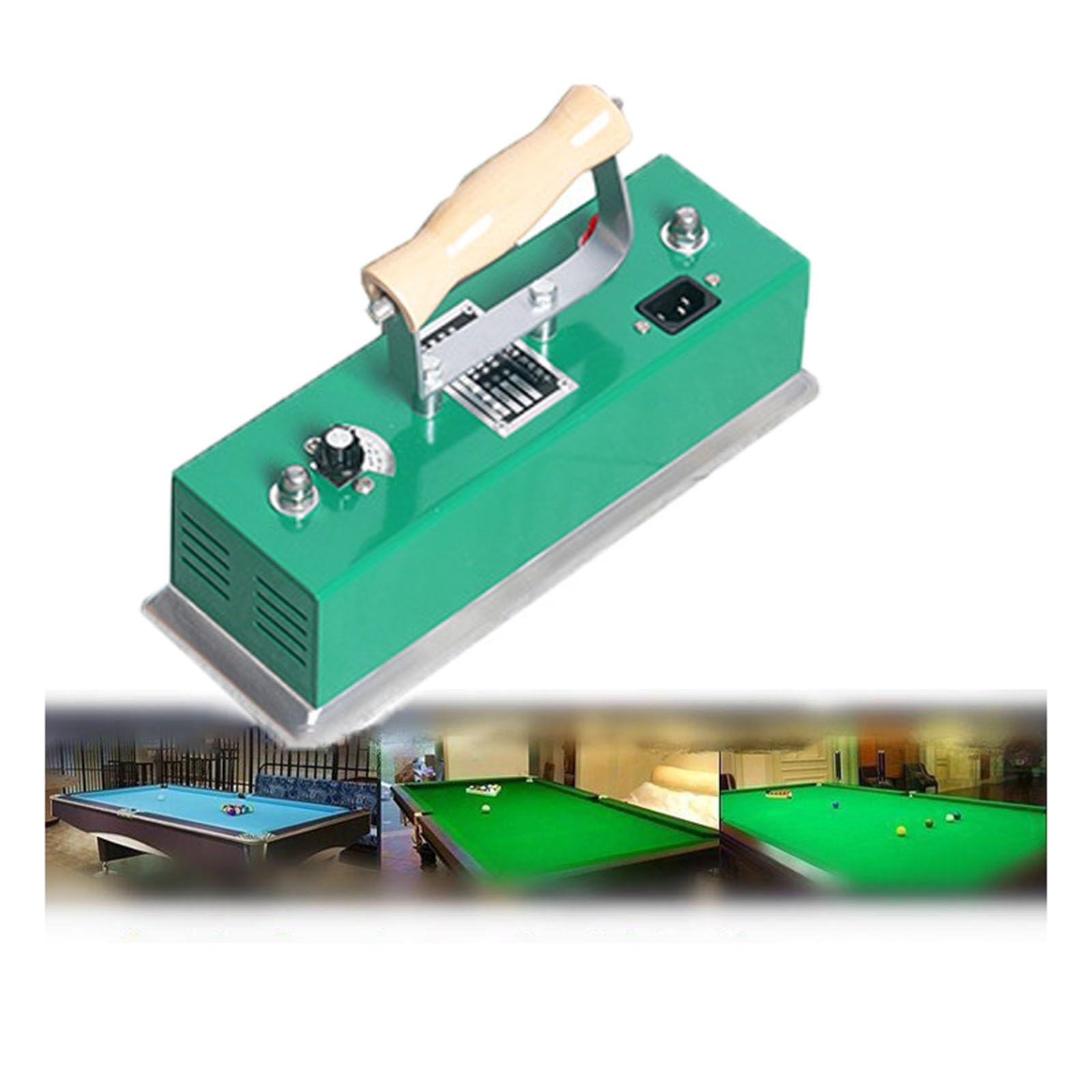 Billardtischtuch aus Eisen, thermostatisch, 300 mm breit, für professionelle Wettkämpfe, Billardhallen, Clubs, Büros, Privathaushalte usw.