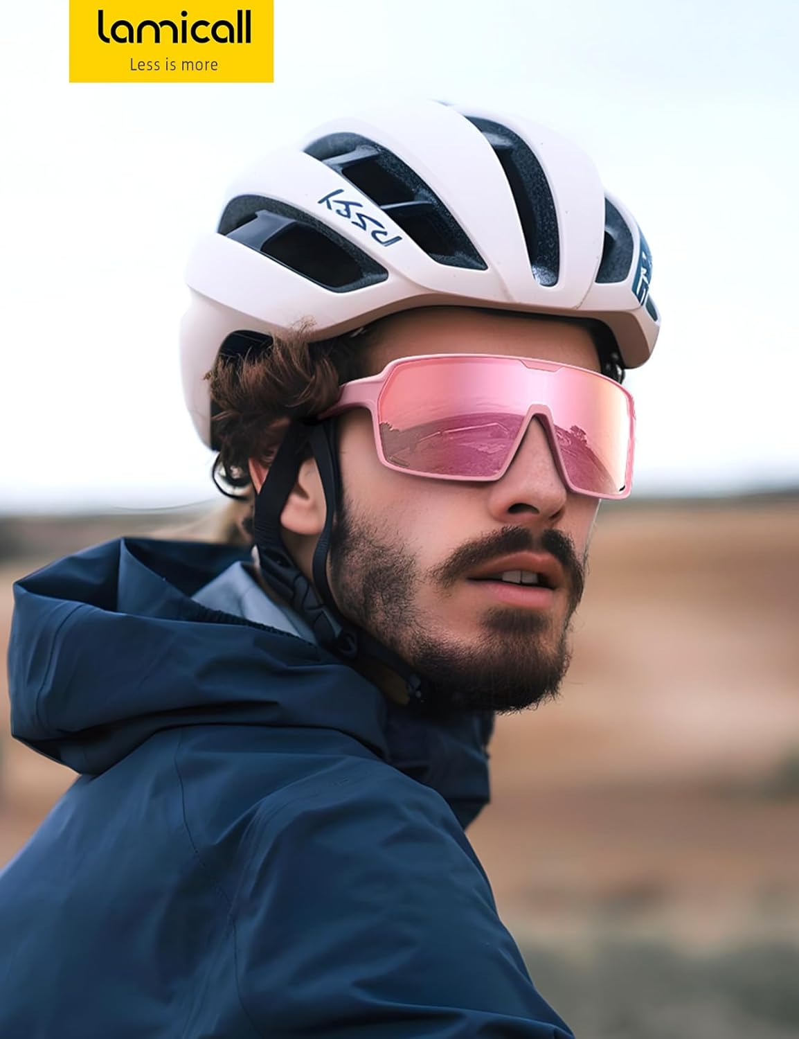 Lamicall Polarized Sports Sunglasses for Women, Large UV400 Protection Sun Glasses, Running Cycling Baseball Hiking - Image 7