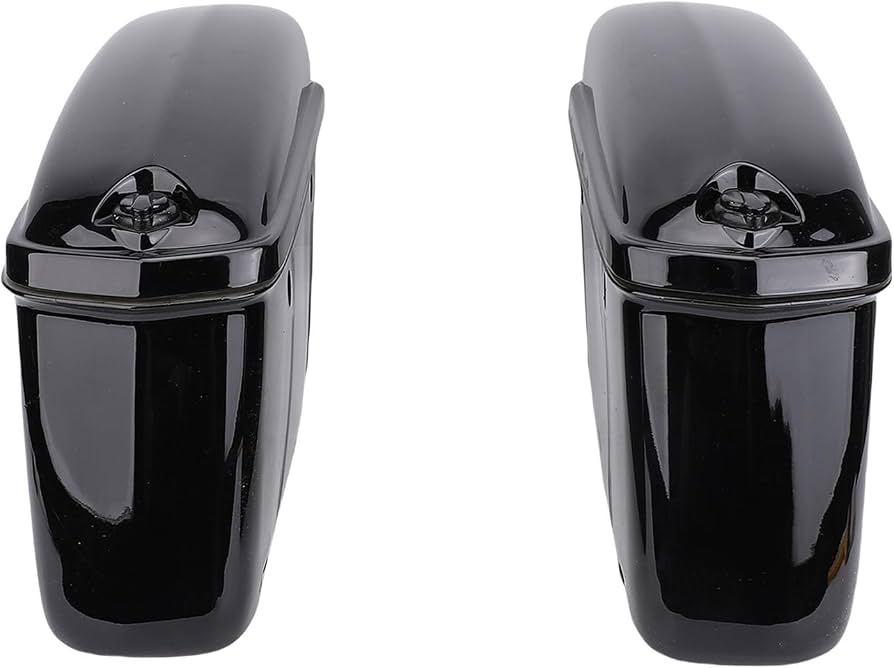 Amazon.com: Aramox 22L Hard Saddlebags with Lock, ABS Plastic
