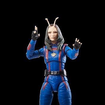Hasbro Marvel Legends Series Mantis, Guardians of the Galaxy Vol. 3 6 Inch 15 cm Size Action Figure, Ages 4+ F6605 Authentic | Marvel Legends Guardians of the Galaxy 6 Action Figure BAF Cosmo - Mantis