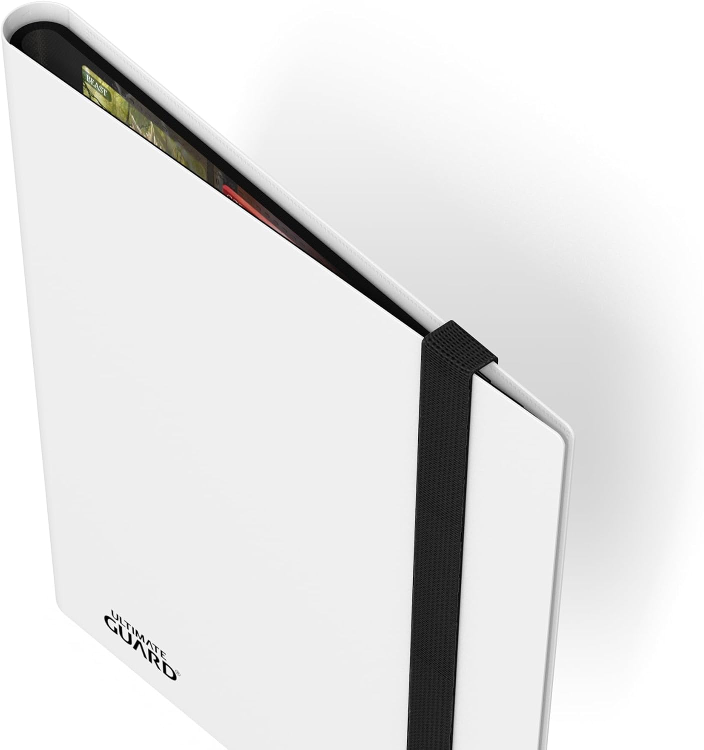 Ultimate Guard Flexxfolio | Trading Card Binder with 9 Side-Loading Pockets per Page | Up to 360 Cards | White, Sturdy Card Collection Album designed for Double-Sleeved TCG Cards