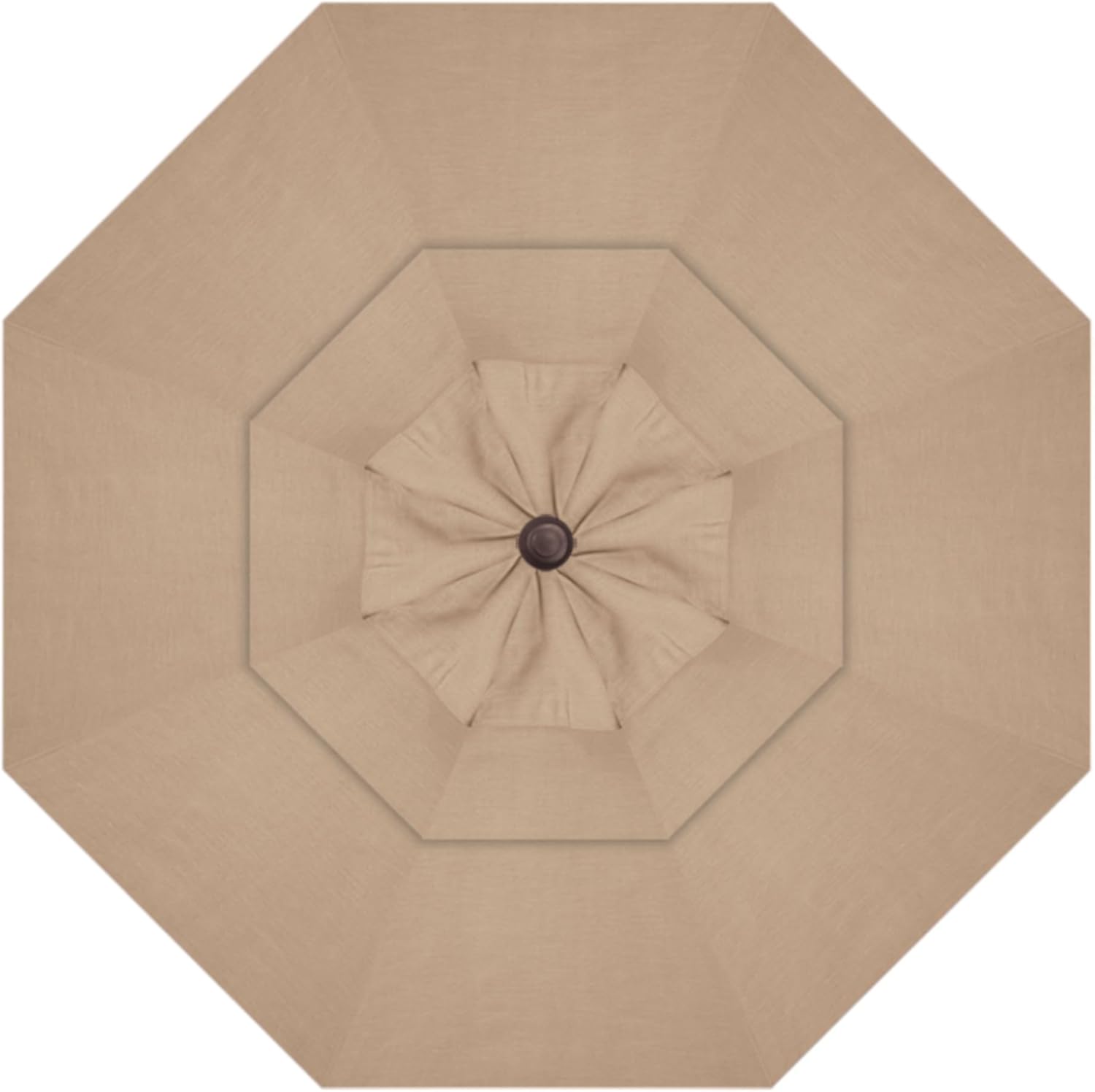 Treasure Garden 13' AKZP Obravia Sand Octagon Cantilever Umbrella Replacement Canopy
