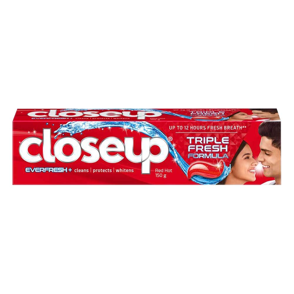 Closeup Red Hot Ever Fresh Toothpaste - 150gm (Save Rs 6) : Amazon.in:  Health & Personal Care