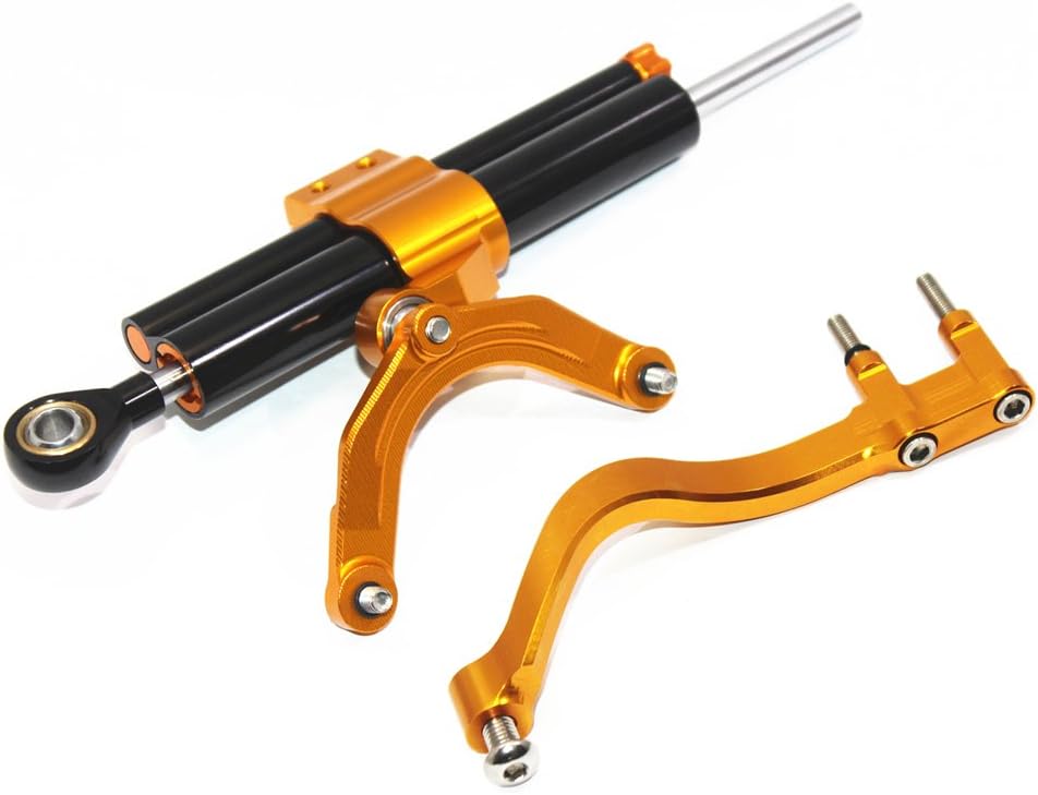 Steering Damper Steering Damper Stabiliser Kit Bracket Mount MV Agusta F3 675/800 2012 2013 2014 2015 2016 Black