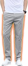 Afylln Men's Chino Pants, Ultra-Relaxed, Stretchy, Slim Pants, Skinny Golf Pants, Trousers, Super Stretchy, Slim, Beautiful Legs, Large Sizes, Tapered Pants