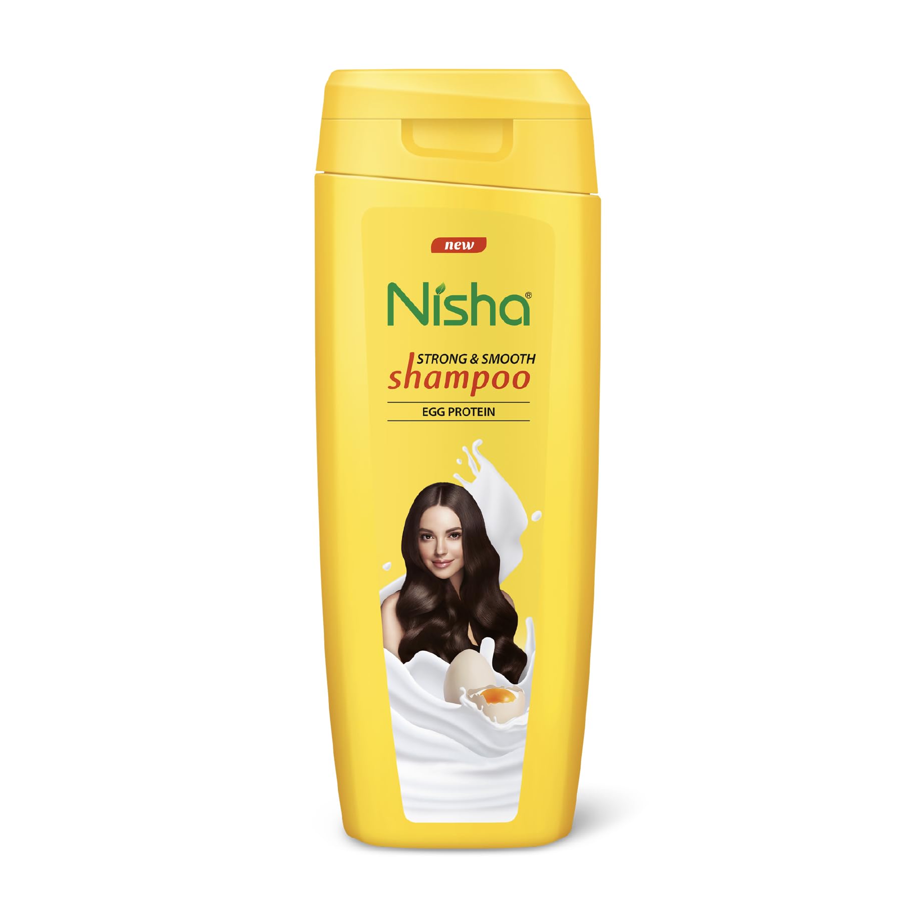 Nisha Egg Protein Shampoo for Women & Men 75ml For Strong, Smooth & Shiny Hair, Frizz Control, Deep Nourishment, All Hair Types-picture-16