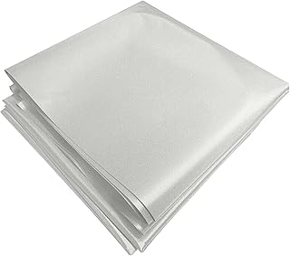 RF Shielding Fabric, RFID Anti-Magnetic and Radiation Shielding Fabric RF Signal Blocking Material EMF/EMI Protection for Smart Meters(Color:Silver Grey)