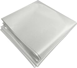 RF Shielding Fabric, RFID Anti-Magnetic and Radiation Shielding Fabric RF Signal Blocking Material EMF/EMI Protection for Smart Meters(Color:Silver Grey)