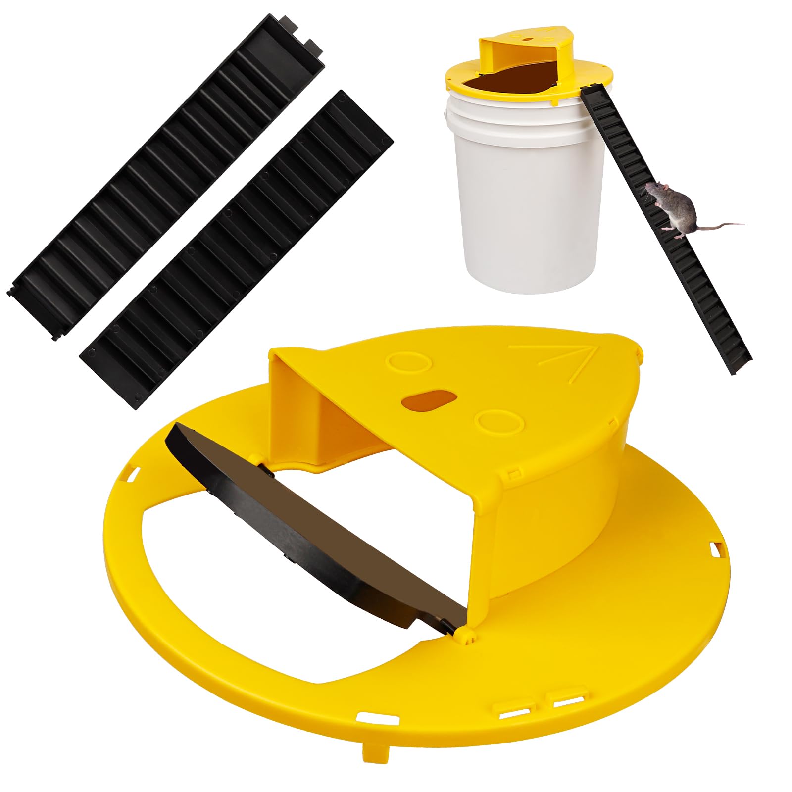 Upgraded Auto Rolling Mouse Trap，Reset Multi Catch Mouse Trap