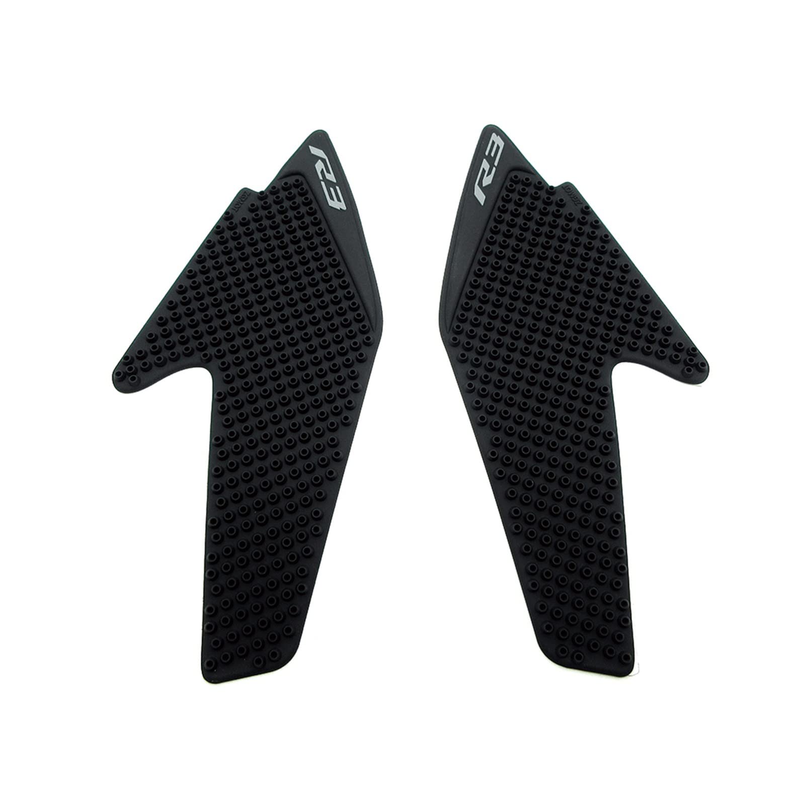 Fini les glissades : Pad de réservoir antidérapant YZF R3 pour une protection latérale optimale