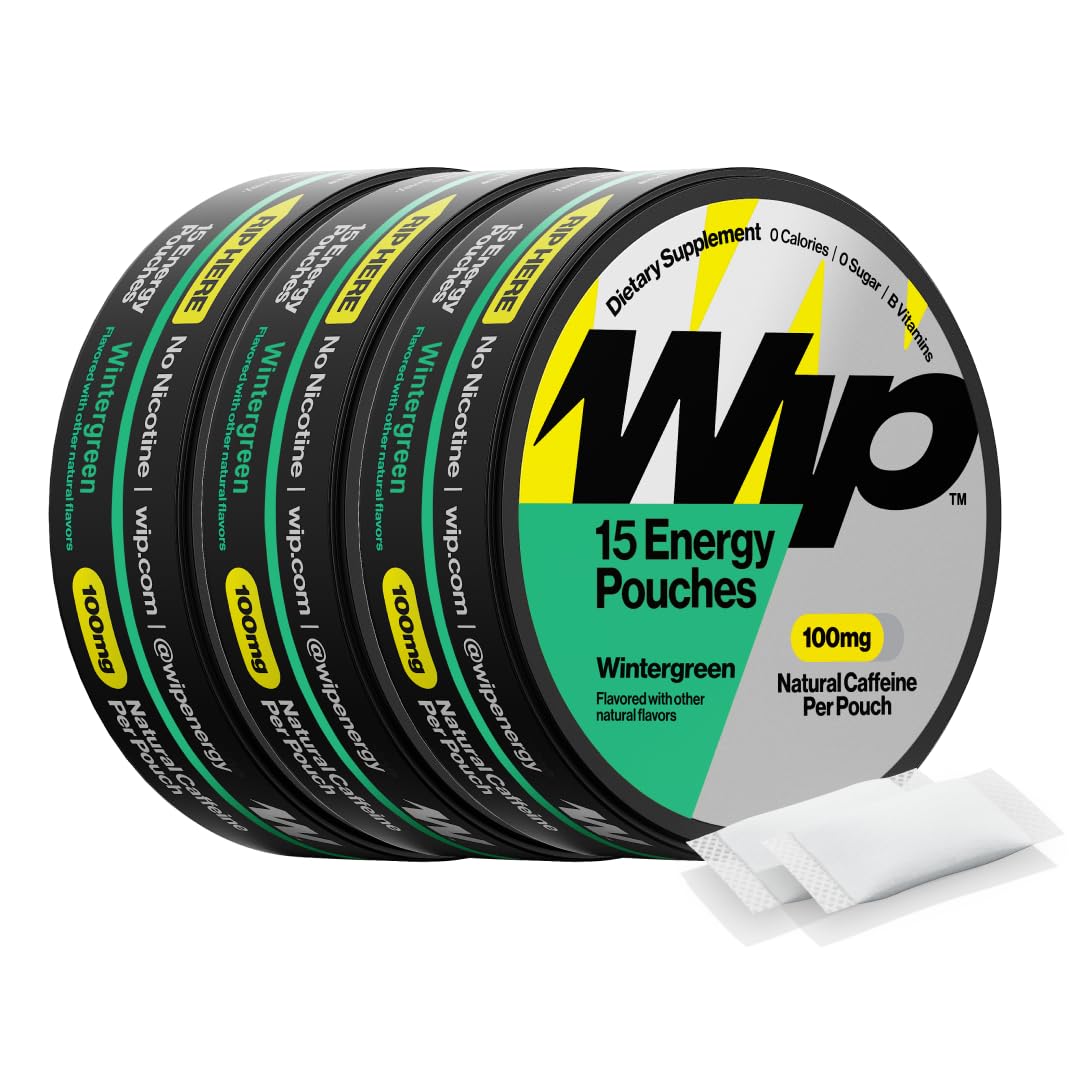 Wip Wintergreen 100mg 3 Pack (15 sacchetti)