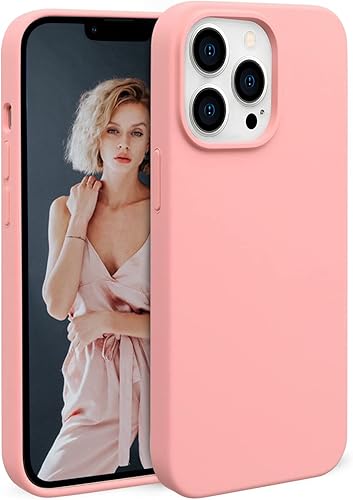 IMIKOKO Case for iPhone 13 Pro, Matte Silicone, Thin Mobile Phone Case, Shockpro