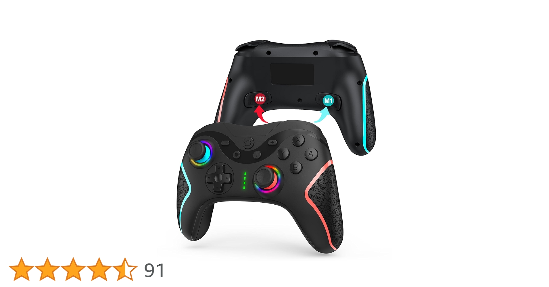 Amazon.co.jp: Switch コントローラー 背面ボタン付き 2023 最新