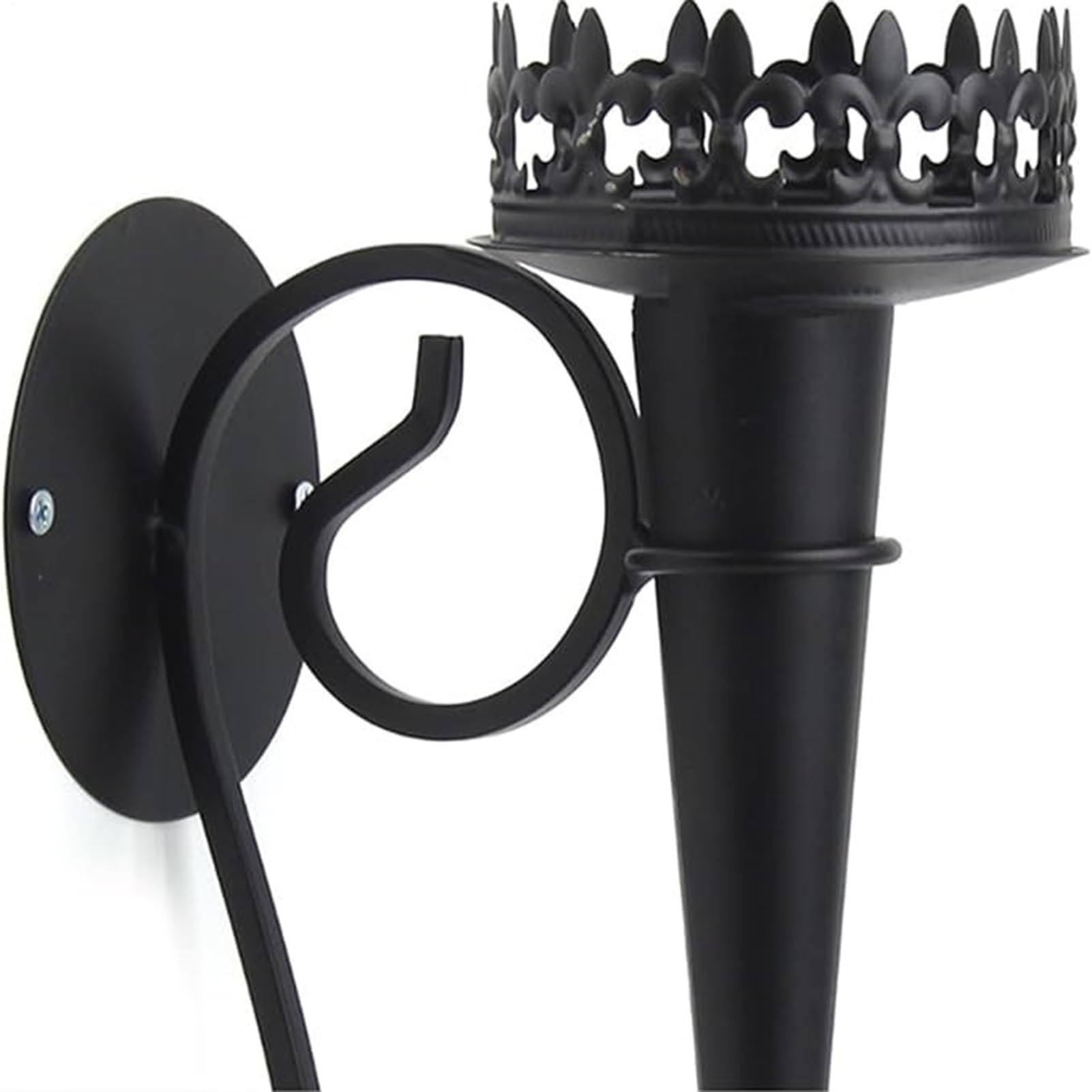 Portacandele da parete – Portacandele decorativo a colonna, multiuso, per camera da, soggiorno e decorazione per la casa, elegante e funzionale accessorio per candele da parete