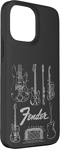 Miniatura 3 de Funda para iPhone 13 Pro Max Fender Guitars Line Art