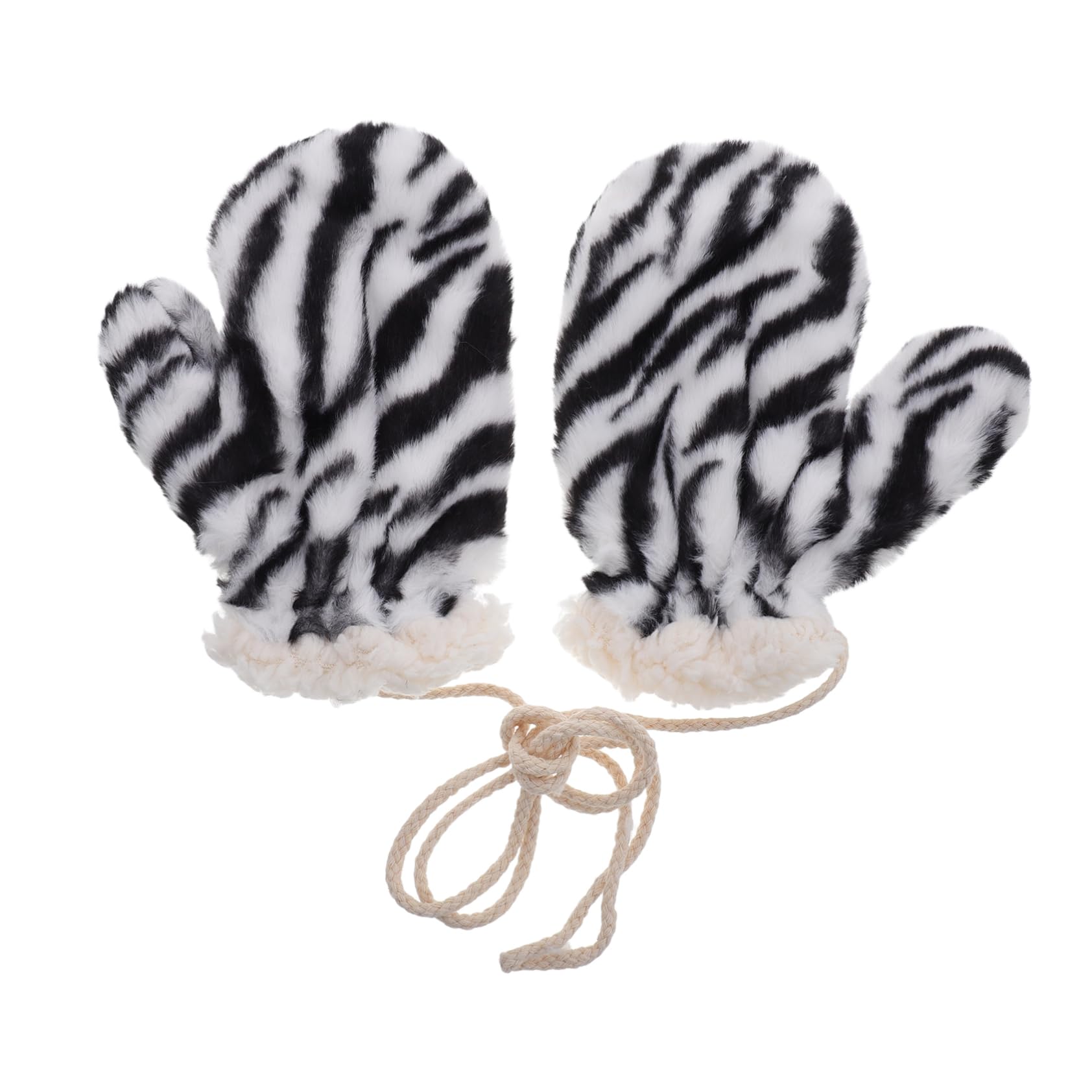 Yardenfun Thermal Gloves for Women Riding Gloves with Halter Neck Winter Mittens Warm for Cold Climate