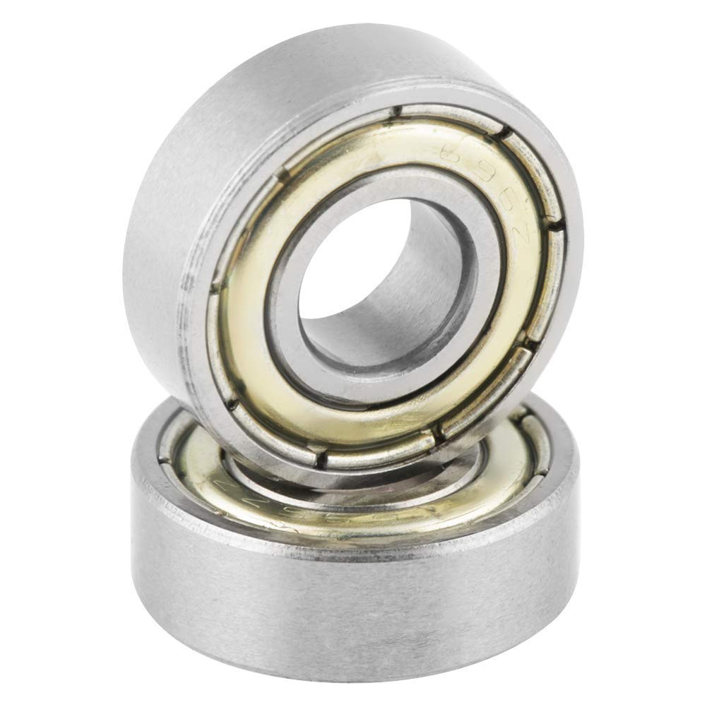 CHICIRIS Edelstahl Kugellager 696ZZ – 10 Stück, 6x15x5 Mm, Hochtemperaturbeständig