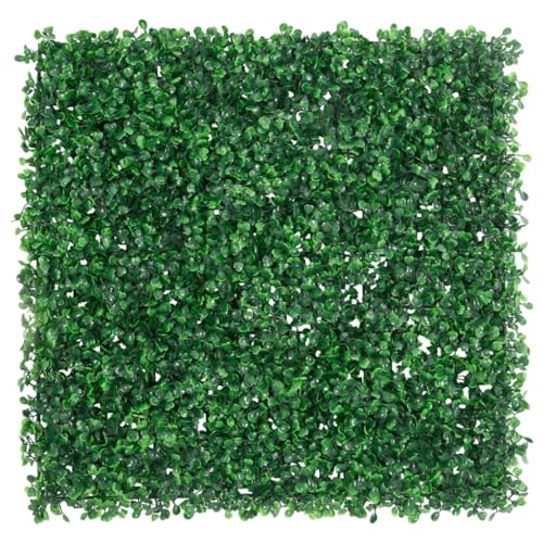 Generico Recinzione Foglie Arbusti Artificiali 6 pz Verde 50x50 cm,3.2kg,366634