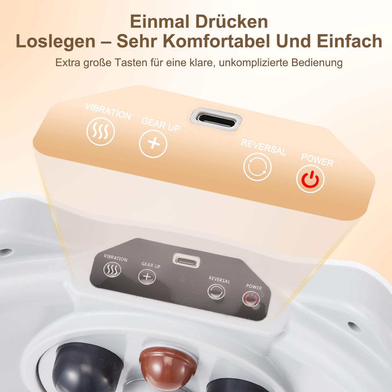 Kabelloser Bauchmassagegerät,Tragbar Bauchmuskeltrainer Elektrisch Mit 3 Geschwindigkeiten & Modi Wiederaufladbar Elektrischer Bauch Trainingsgerät für Taille Bauch
