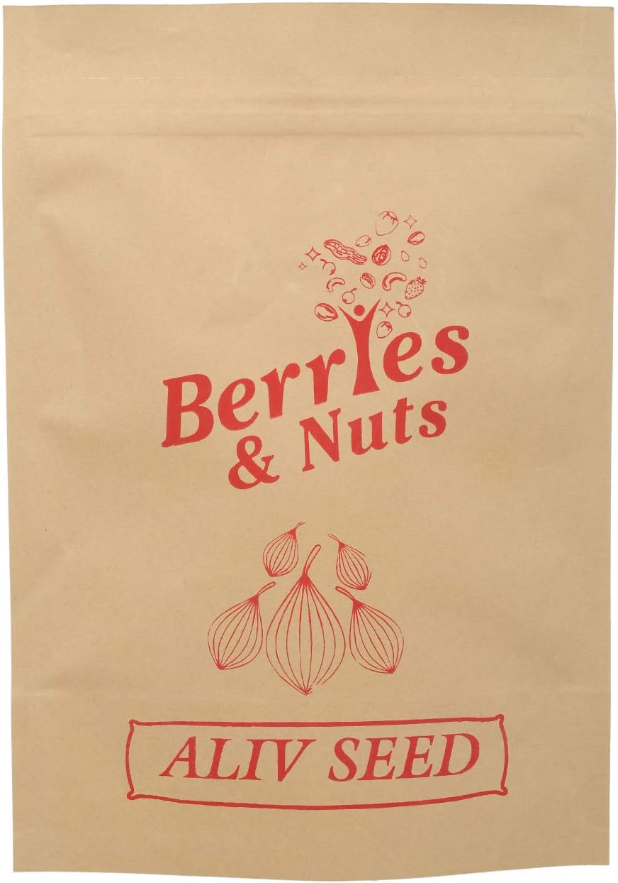 Berries And Nuts Aliv Seeds | Halim Seeds, Garden Cress, Ashalu, Halu | (250 Grams)