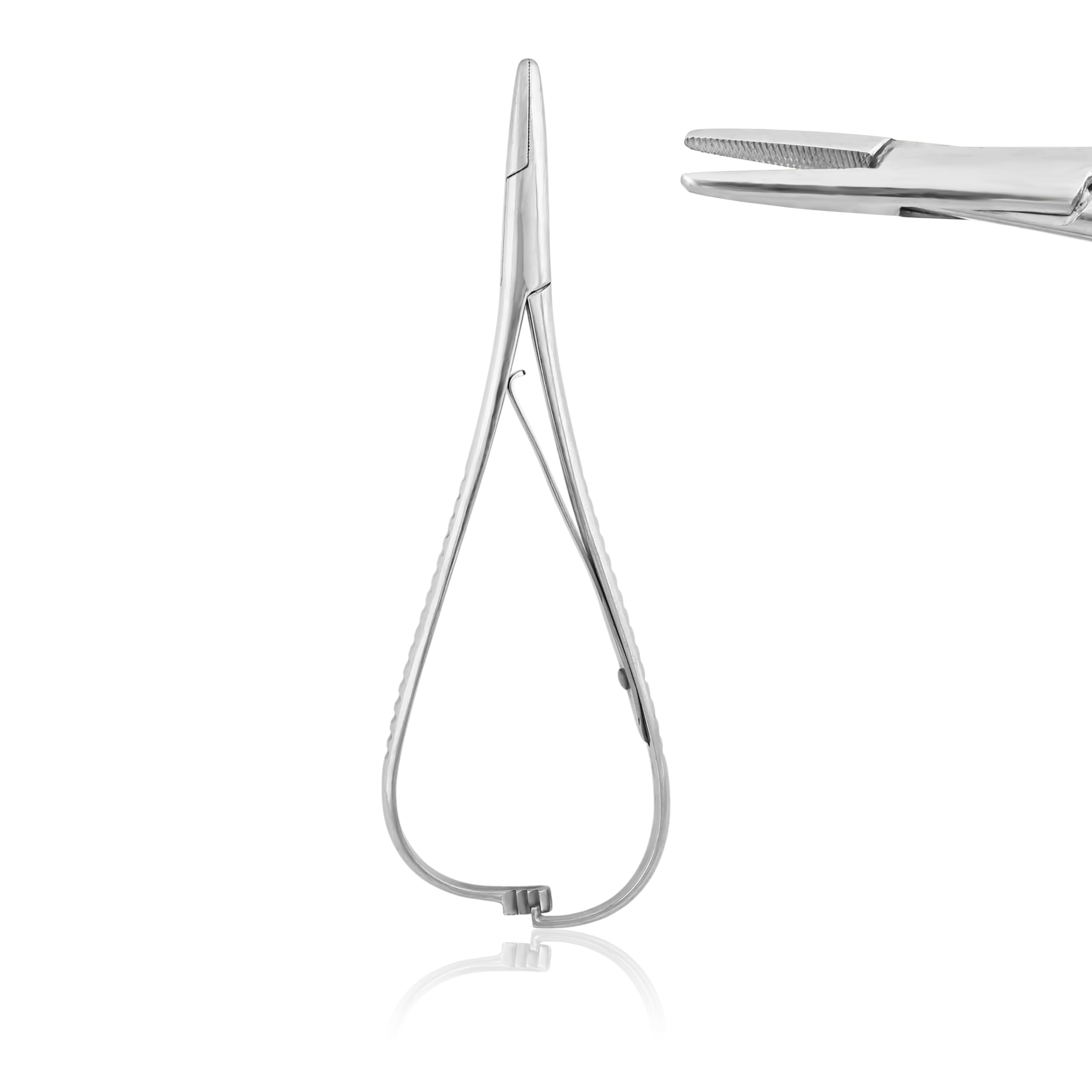 Mathieu Ligature Elastische Platzierzange 15,2 cm Nadelhalter Edelstahl