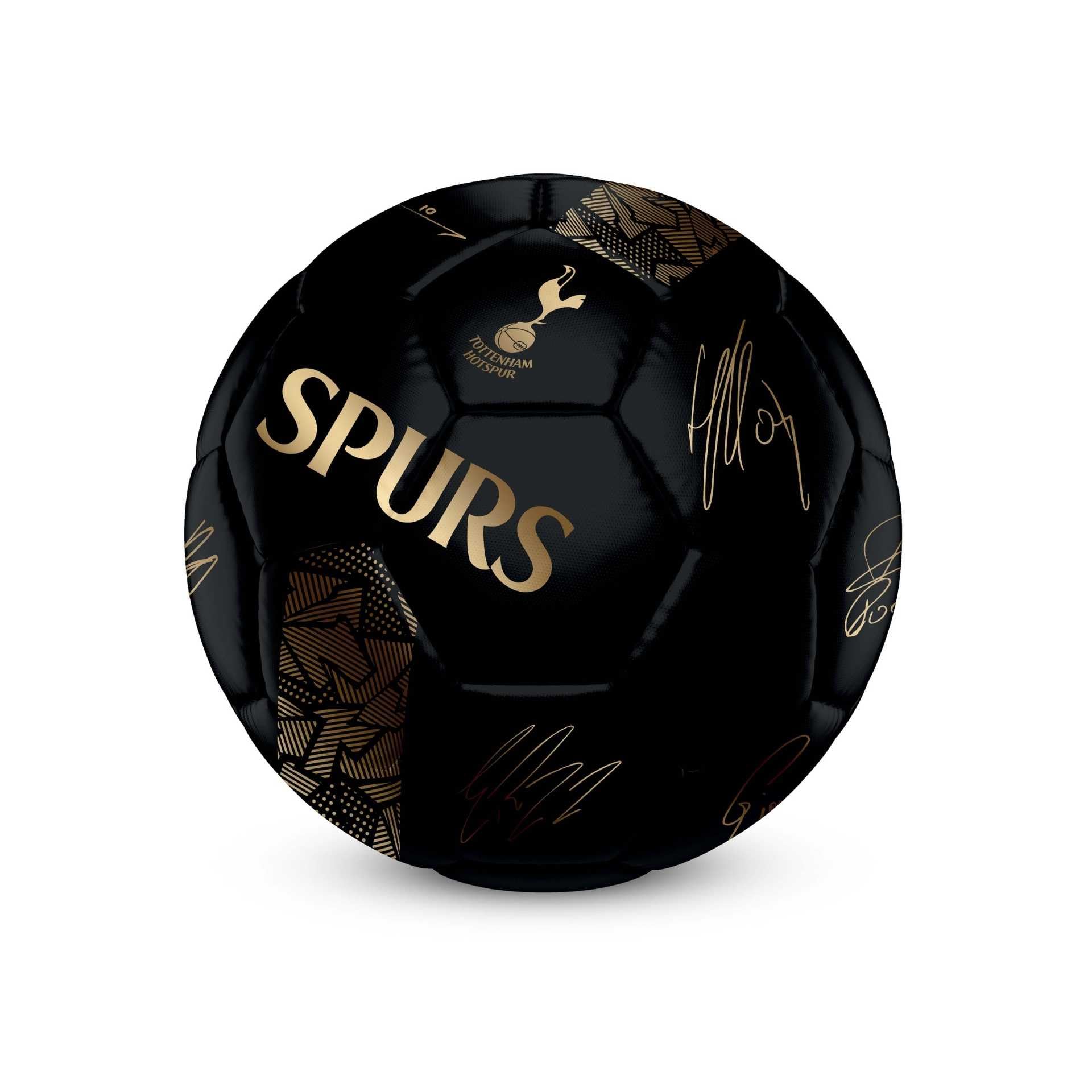 Hy-Pro Officially Licensed Tottenham Hotspur F.C. Signature Football - Phantom, Size 5, Spurs, Training, Match, Merchandise, Collectible For Kids and Adults
