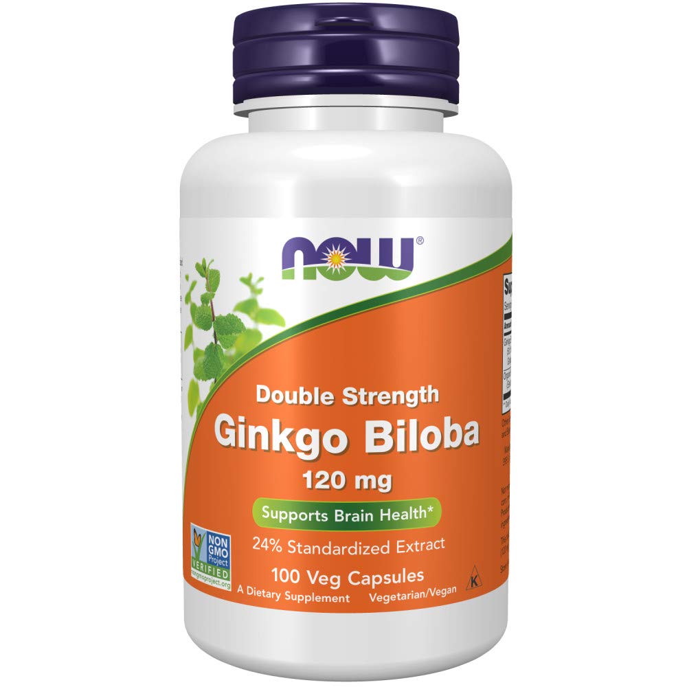 Foods Ginkgo Biloba, 100 caps / 120mg (Multi-Pack)