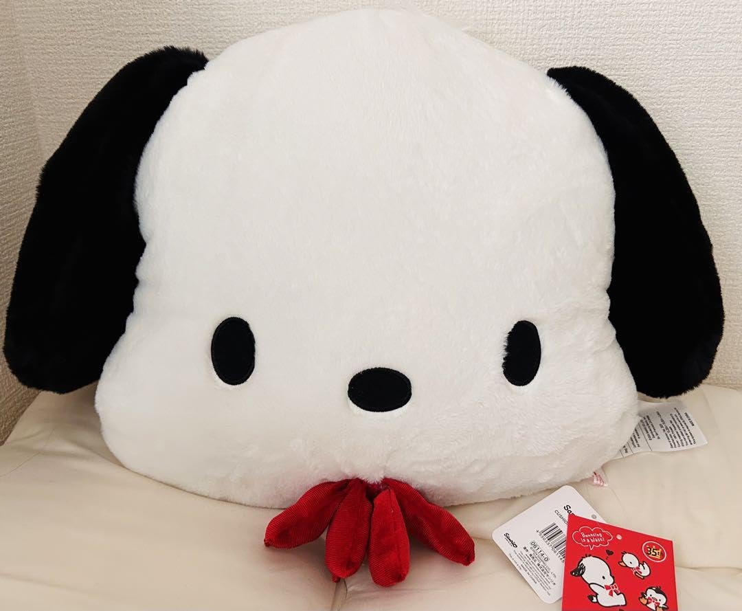 Amazon.co.jp: ☆ ポチャッコ 35周年 レッドリボン ぬいぐるみ