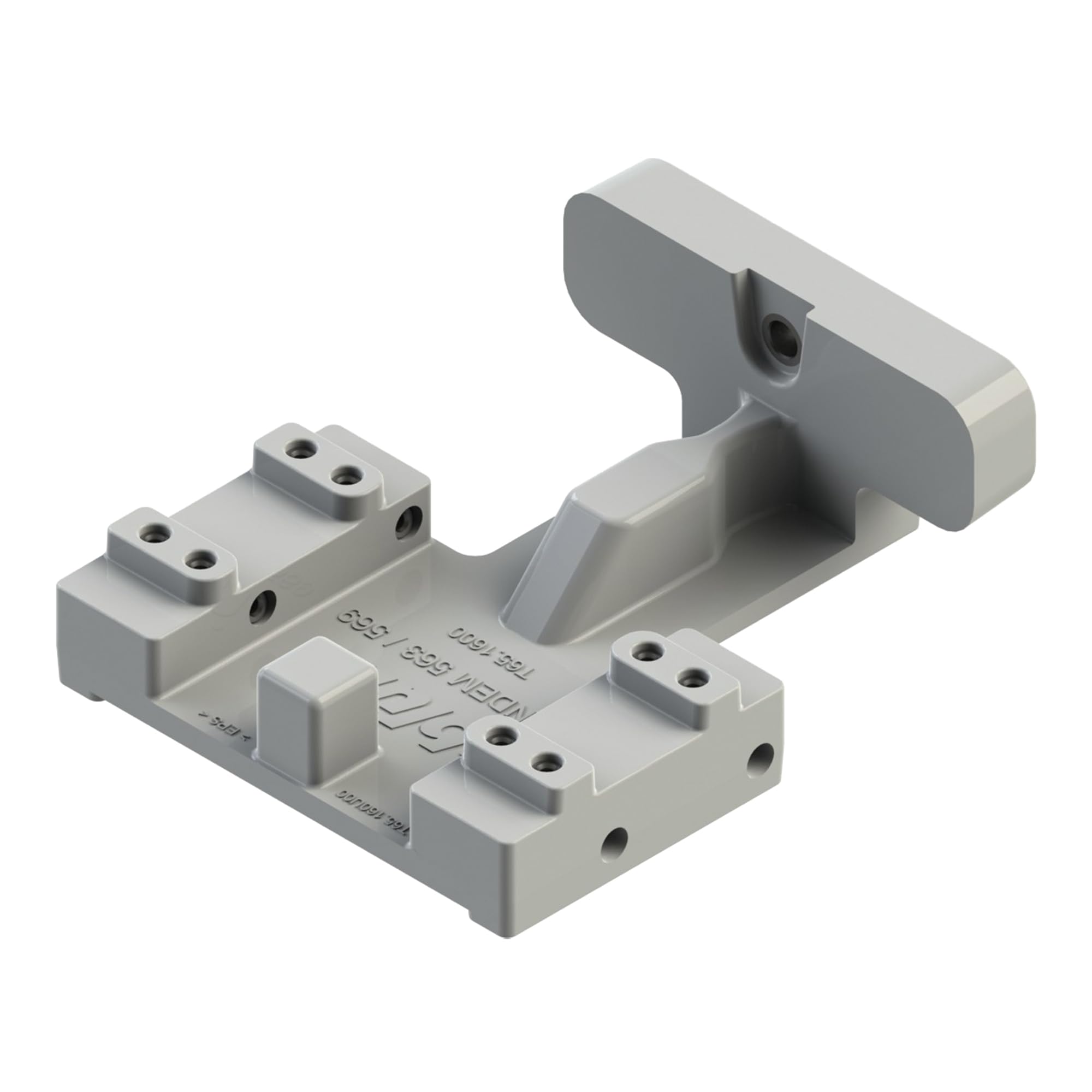 Blum Concealed Runner Drilling Template (Jig), Assembly Aid for Drawer Preparation with Tandem Plus BLUMOTION Undermount Runners, Light Gray