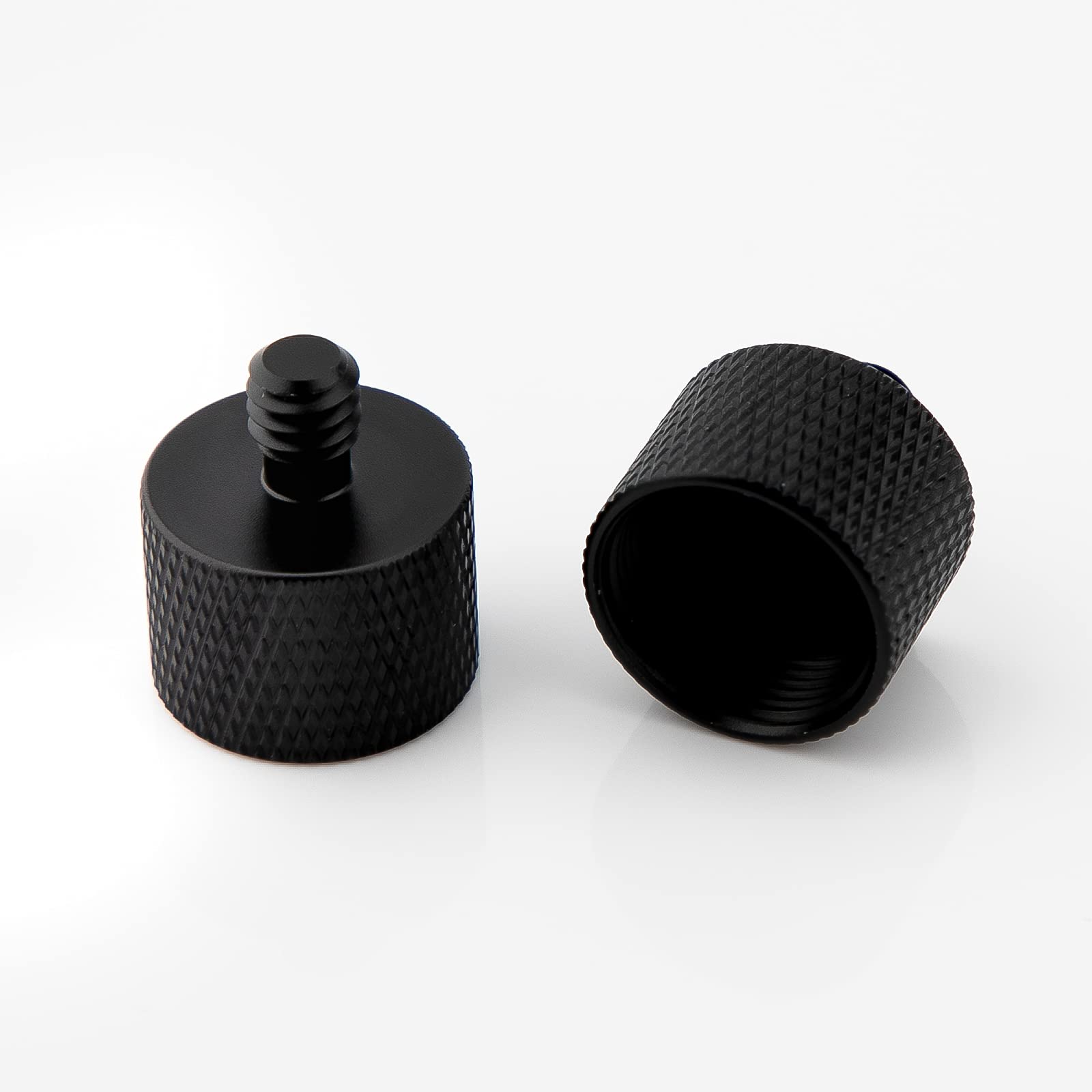 SAVITA 2 Szt.Adapter Do Statywu Mikrofonowego 5/8 Na 1/4 Adapter Gwintowany Adapter Srubowy Do Statywu Do Monitora Aparatu Stojak Mikrofonowy