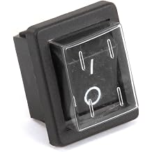 Henny Penny 52224, Power Switch, Covered Black Medium