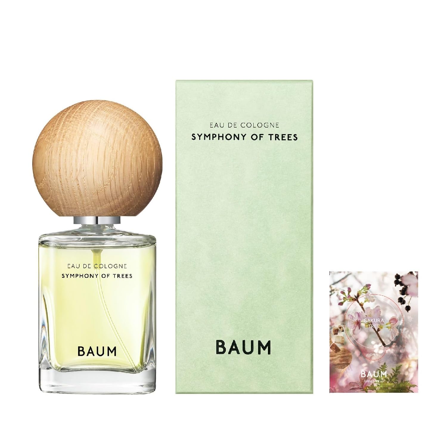 Amazon.co.jp: BAUM（バウム） オーデコロン 3 60mL ＋フレグランス