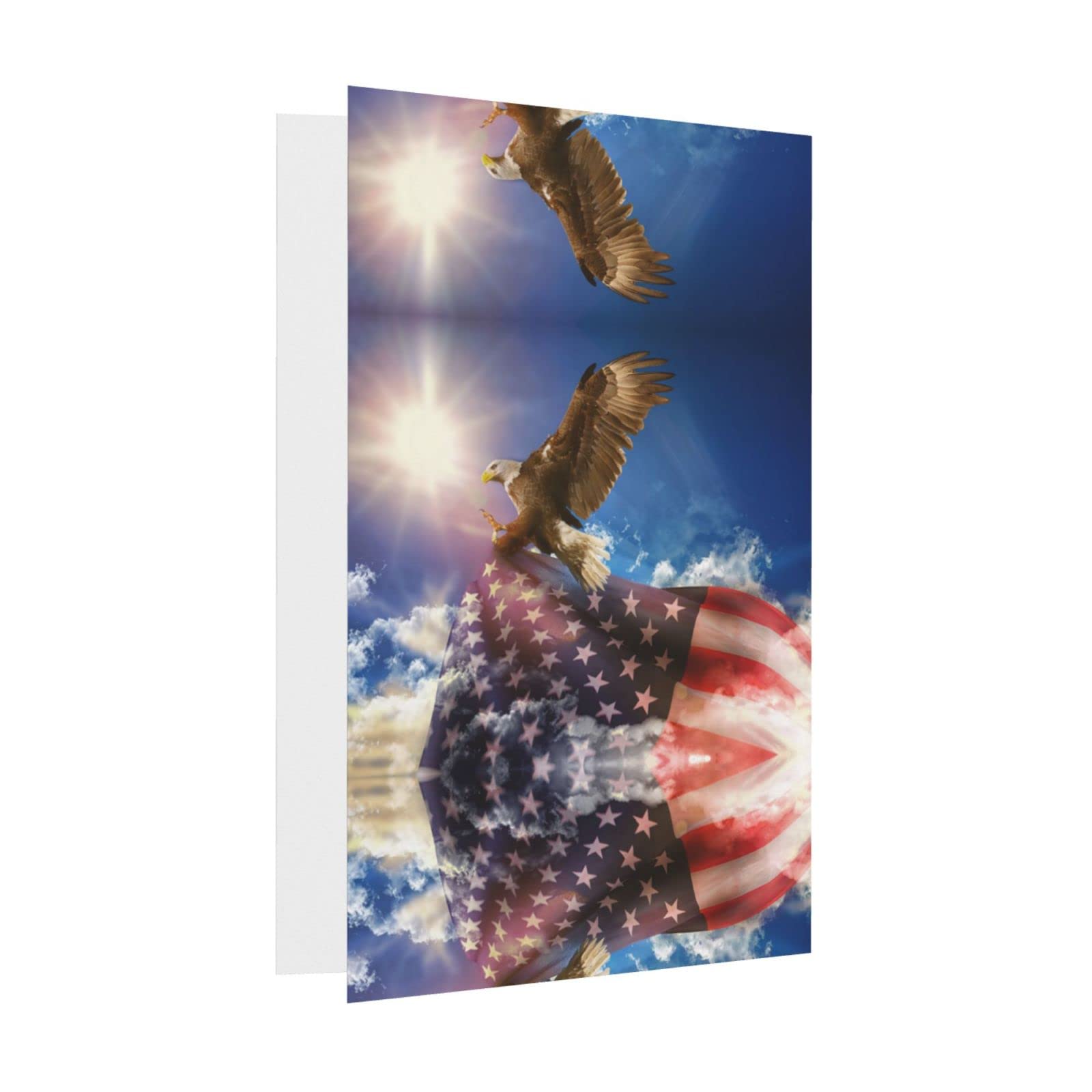 アメリカ輸入☆ホワイト/白 イーグル×アメリカ国旗 プリント Tシャツ 大量 30枚セット☆古着卸 すべてL 半袖 春夏物 USA まとめ売り アメリカ合衆国の偉大なシール アメリカン ボールド イーグル