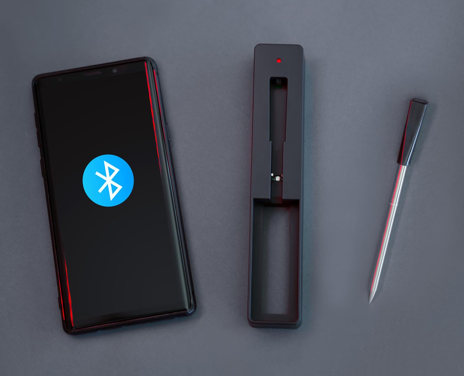 Termometro per barbecue senza fili per forno, barbecue, cucina, barbecue, affumicatore, cucina con termometro Bluetooth