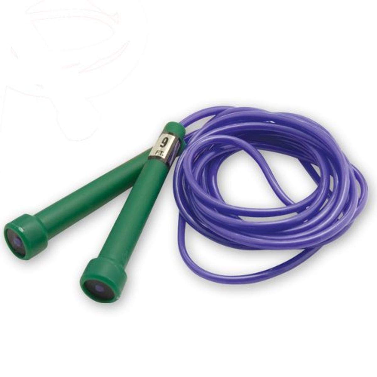 US Games One Dozen Neon Jump Rope, Purple, 9-Feet (One Dozen)
